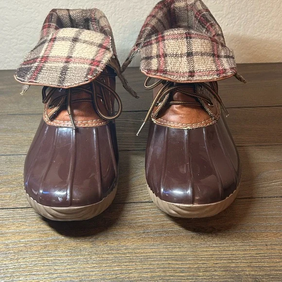 YOKI Duck Rain Boots – Waterproof – Women’s Size 8 (approx. 10" in length) - Picture 6 of 16